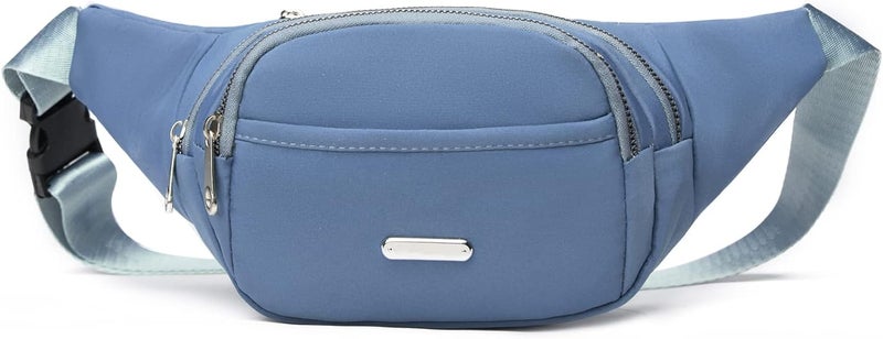 DAITET Crossbody Fanny Pack for Men&Women,Large Waist Bag & Hip Bum Bag with Adjustable Strap for Outdoors Workout Traveling Casual Running Hiking Cycling - Image 1